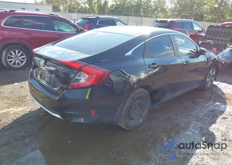 2020 Honda Civic Lx из США, поврежденный, VIN 2HGFC2F61LH548003
